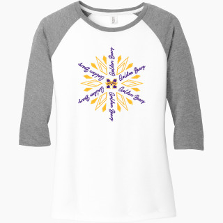 District Women's Perfect Tri 3/4-Sleeve Raglan