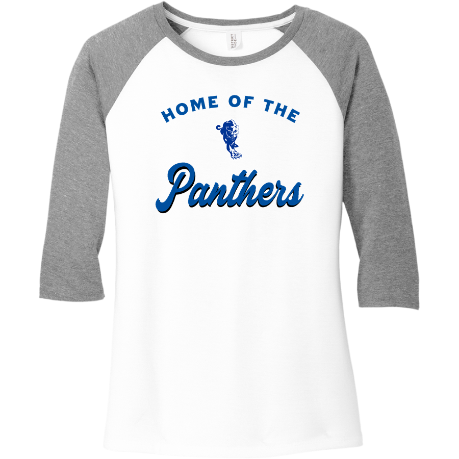 West Tech Panthers <span class="pdp-name-mascot">West Tech Panthers</span> District Women's Perfect Tri 3/4-Sleeve Raglan