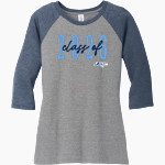 PATRICK HENRY HIGH SCHOOL REBELS <span class="pdp-name-mascot">PATRICK HENRY REBELS</span> District Women's Perfect Tri 3/4-Sleeve Raglan Front Thumbnail
