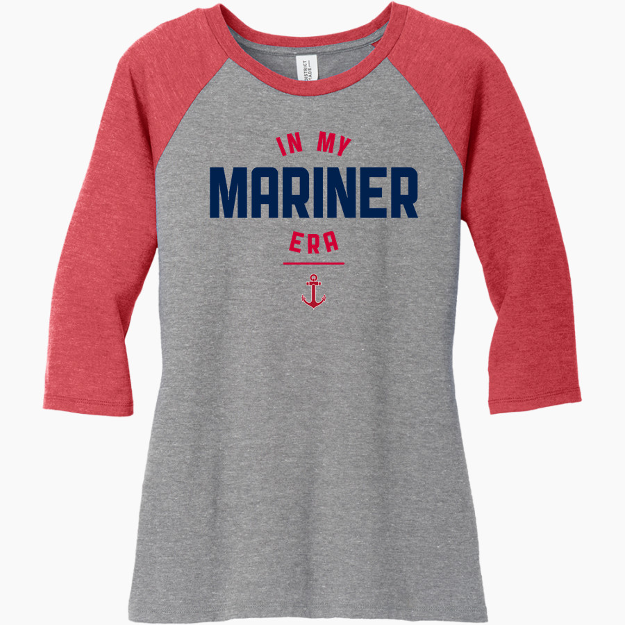 Marston Mariners <span class="pdp-name-mascot">Marston Mariners</span> District Women's Perfect Tri 3/4-Sleeve Raglan