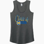 Mitchell Bluejackets <span class="pdp-name-mascot">Mitchell High School Bluejackets</span> District Women's Perfect Tri Racerback Tank Front Thumbnail
