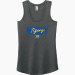 Mercy High School Tigers Online Store District Women's Perfect Tri Racerback Tank Front Thumbnail