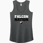 Deer Park Falcons District Women's Perfect Tri Racerback Tank Front Thumbnail