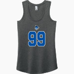 HARRISONVILLE HIGH SCHOOL WILDCATS District Women's Perfect Tri Racerback Tank Front Thumbnail
