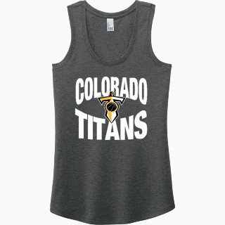 District Women's Perfect Tri Racerback Tank