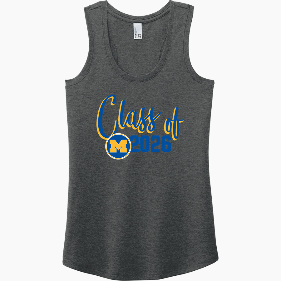 Mitchell Bluejackets <span class="pdp-name-mascot">Mitchell High School Bluejackets</span> District Women's Perfect Tri Racerback Tank