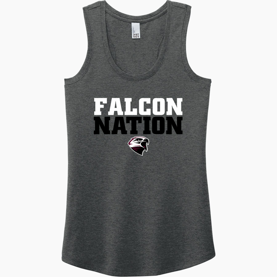 Deer Park Falcons District Women's Perfect Tri Racerback Tank