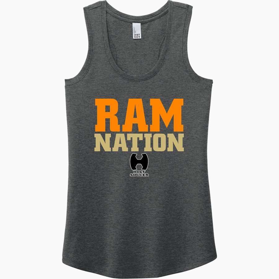 Holt Junior Rams Soccer Club <span class="pdp-name-mascot">Holt Junior Rams Soccer Club</span> District Women's Perfect Tri Racerback Tank