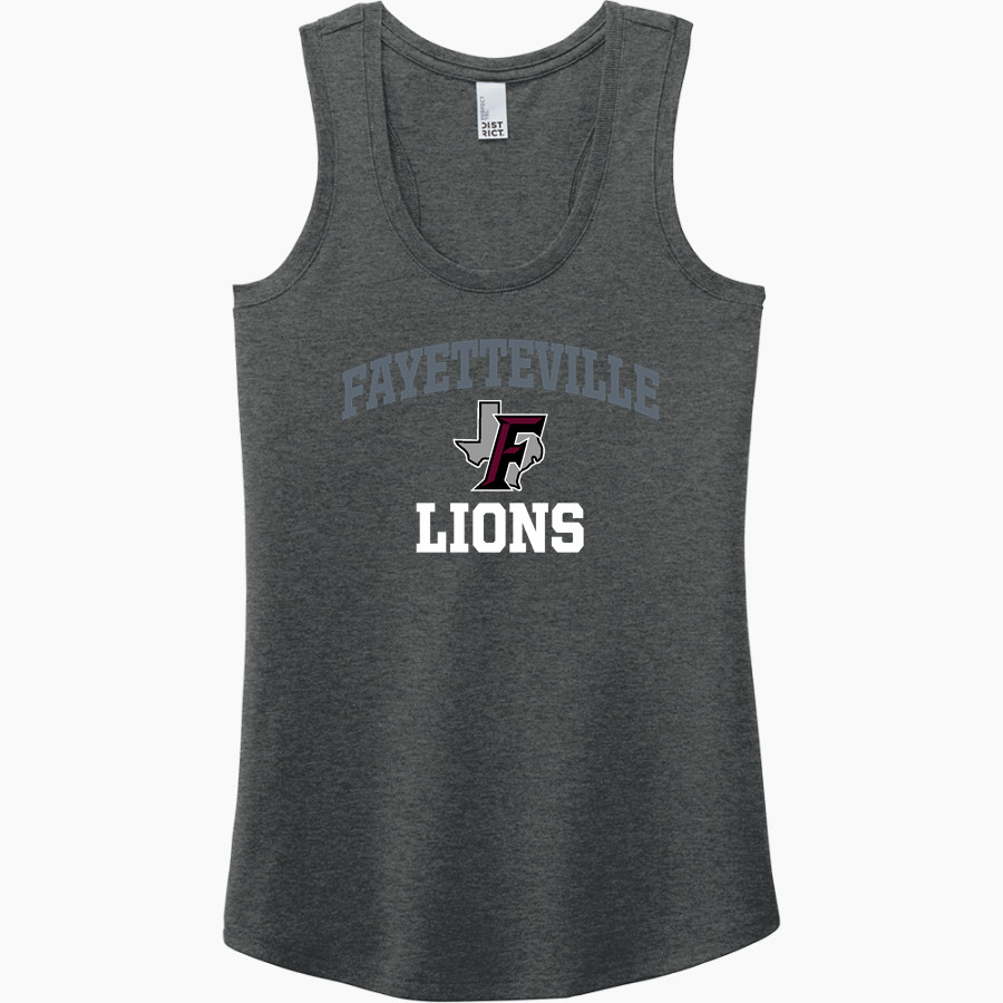 FAYETTEVILLE HIGH SCHOOL LIONS District Women's Perfect Tri Racerback Tank