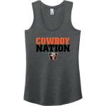 WEST HIGH SCHOOL COWBOYS <span class="pdp-name-mascot">WEST COWBOYS</span> District Women's Perfect Tri Racerback Tank Front Thumbnail