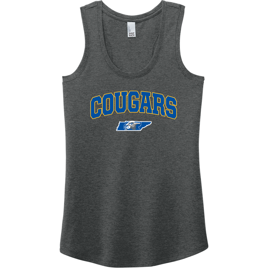 Clarksville Academy Cougars <span class="pdp-name-mascot">Clarksville Academy Cougars</span> District Women's Perfect Tri Racerback Tank