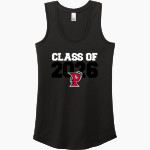 PARKWAY HIGH SCHOOL PANTHERS District Women's Perfect Tri Racerback Tank Front Thumbnail