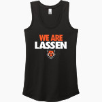 Lassen Community College Cougars <span class="pdp-name-mascot">Lassen Community College Cougars</span> District Women's Perfect Tri Racerback Tank Front Thumbnail
