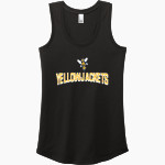 Rochester YellowJackets <span class="pdp-name-mascot">University of Rochester Athletics</span> District Women's Perfect Tri Racerback Tank Front Thumbnail