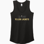 West Virginia State Yellow Jackets District Women's Perfect Tri Racerback Tank Front Thumbnail