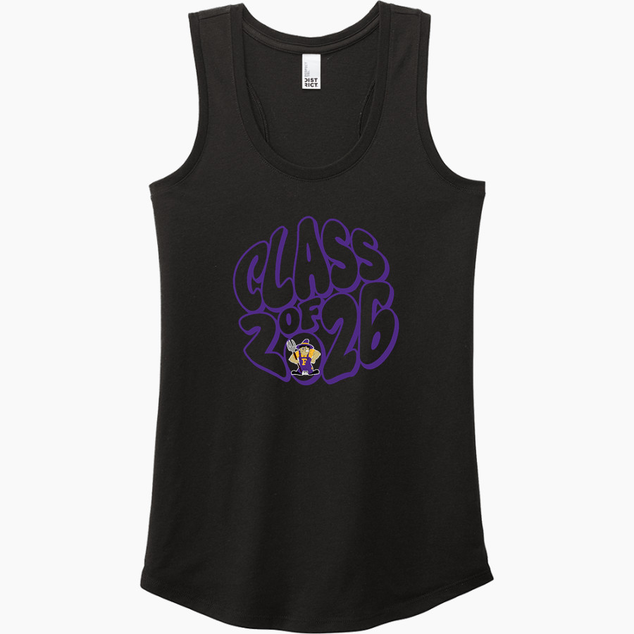 FARMINGTON HIGH SCHOOL FARMERS <span class="pdp-name-mascot">FARMINGTON FARMERS</span> District Women's Perfect Tri Racerback Tank