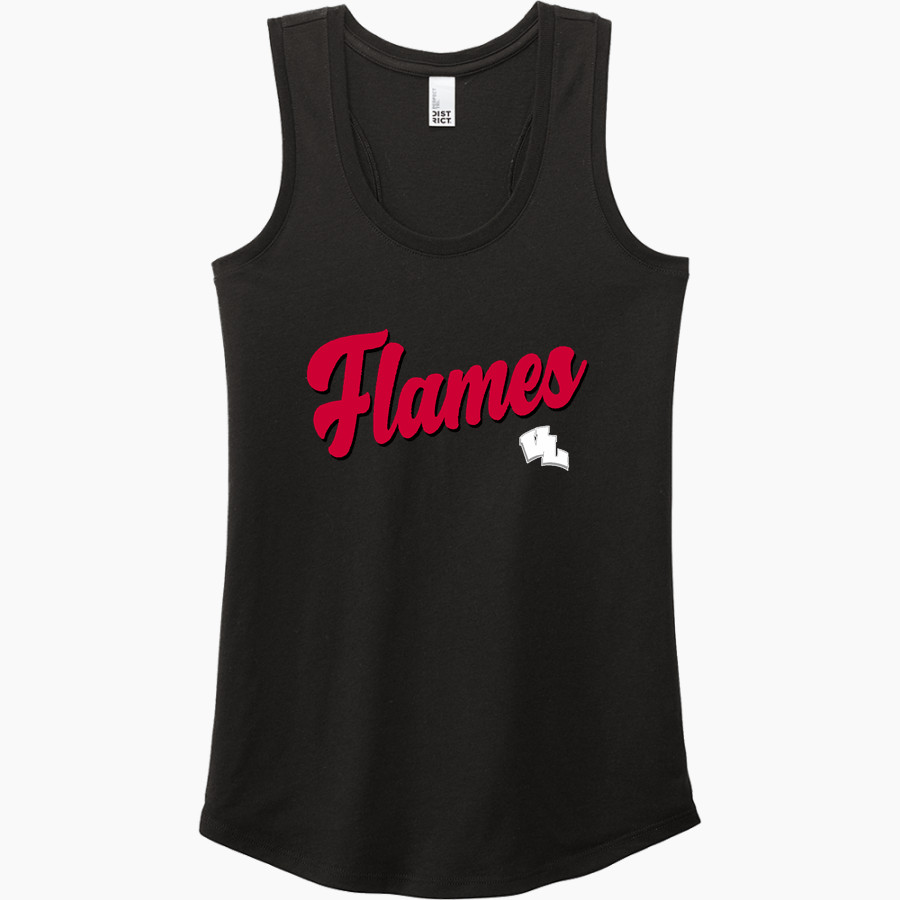 Valley Lutheran Flames <span class="pdp-name-mascot">Valley Lutheran High School Flames</span> District Women's Perfect Tri Racerback Tank