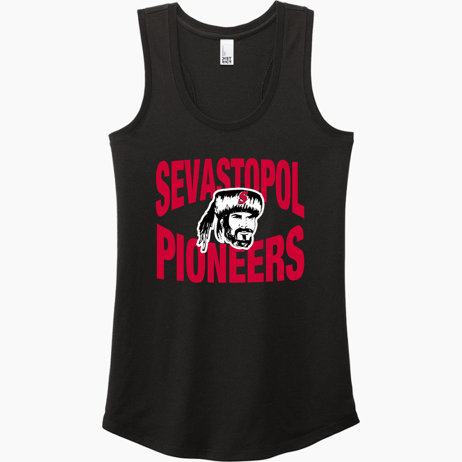 SEVASTOPOL HIGH SCHOOL PIONEERS <span class="pdp-name-mascot">SEVASTOPOL PIONEERS</span> District Women's Perfect Tri Racerback Tank