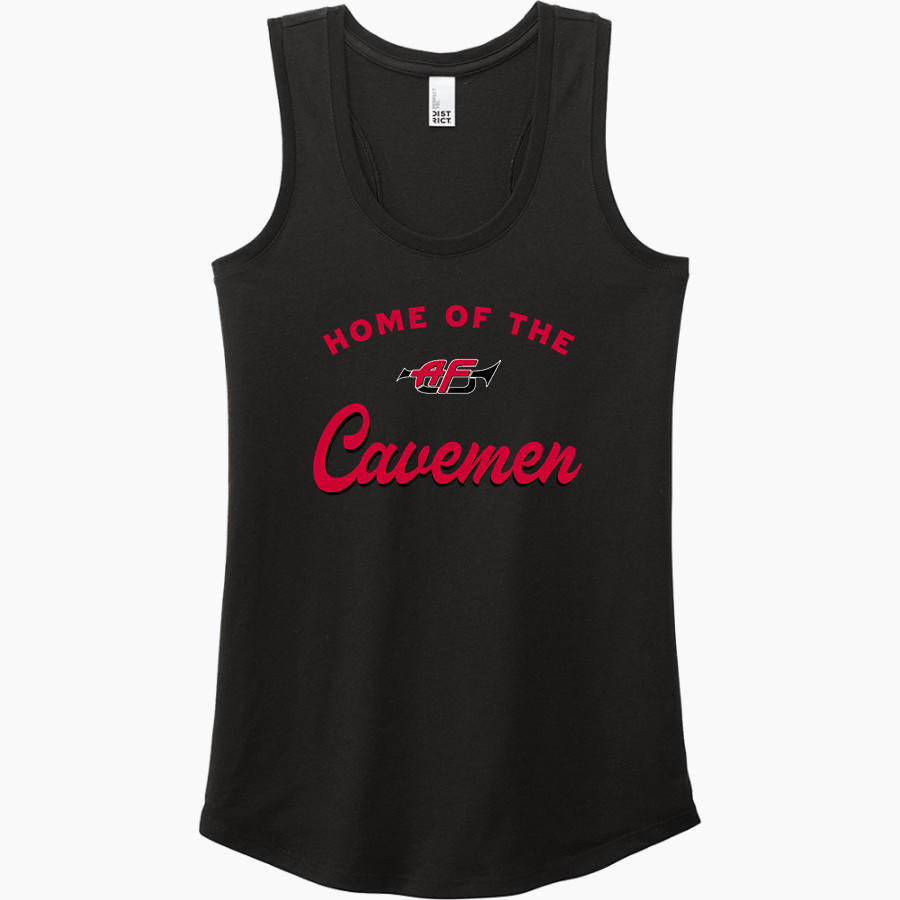 AMERICAN FORK HIGH SCHOOL CAVEMEN <span class="pdp-name-mascot">AMERICAN FORK CAVEMEN</span> District Women's Perfect Tri Racerback Tank