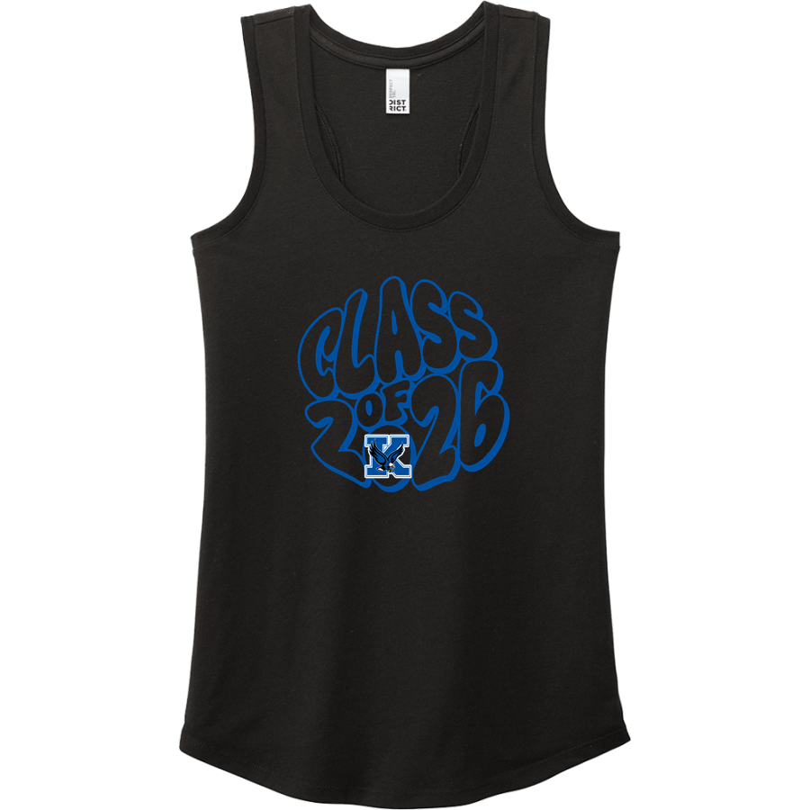 Kendall Central Eagles official sideline store <span class="pdp-name-mascot">Kendall Central Eagles</span> District Women's Perfect Tri Racerback Tank