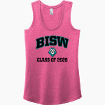 British International School of Washington District Women's Perfect Tri Racerback Tank Front Thumbnail