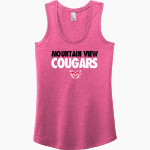 Mountain View Cougars District Women's Perfect Tri Racerback Tank Front Thumbnail