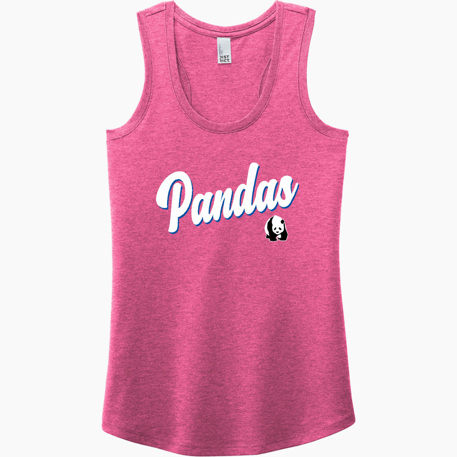 Porter Pandas official sideline store <span class="pdp-name-mascot">Porter Elementary School Pandas</span> District Women's Perfect Tri Racerback Tank