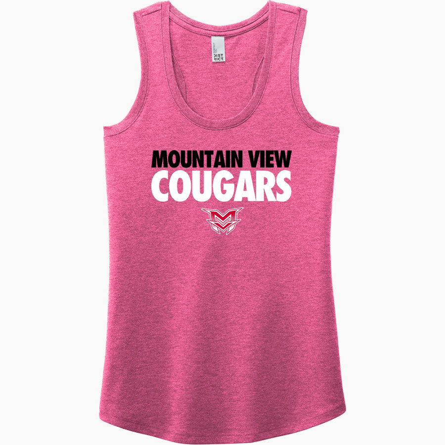 Mountain View Cougars District Women's Perfect Tri Racerback Tank
