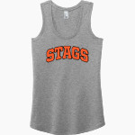 KINGSLEY HIGH SCHOOL STAGS <span class="pdp-name-mascot">KINGSLEY AREA STAGS</span> District Women's Perfect Tri Racerback Tank Front Thumbnail