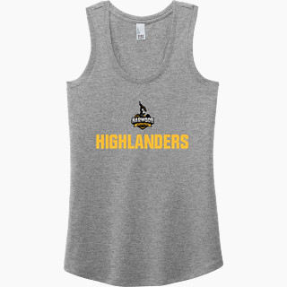 District Women's Perfect Tri Racerback Tank