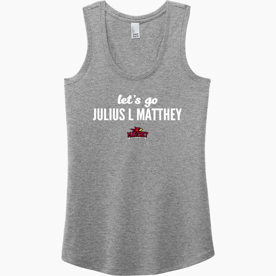 Julius L Matthey Cardinals <span class="pdp-name-mascot">Julius L Matthey Cardinals</span> District Women's Perfect Tri Racerback Tank