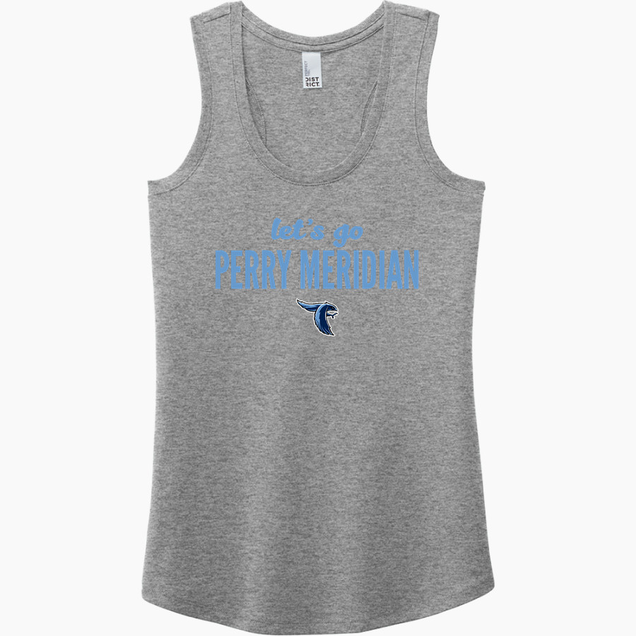 Perry Meridian Falcons District Women's Perfect Tri Racerback Tank