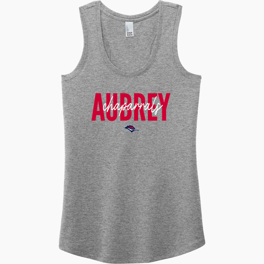 AUBREY HIGH SCHOOL CHAPARRALS <span class="pdp-name-mascot">AUBREY CHAPARRALS</span> District Women's Perfect Tri Racerback Tank