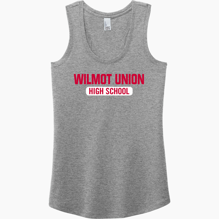 WILMOT UNION HIGH SCHOOL PANTHERS <span class="pdp-name-mascot">WILMOT PANTHERS</span> District Women's Perfect Tri Racerback Tank