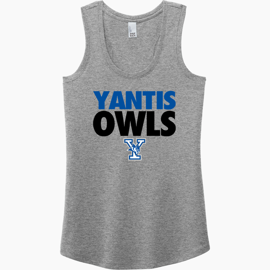 YANTIS HIGH SCHOOL OWLS District Women's Perfect Tri Racerback Tank