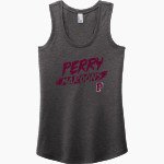 PERRY HIGH SCHOOL MAROONS <span class="pdp-name-mascot">PERRY MAROONS</span> District Women's Perfect Tri Racerback Tank Front Thumbnail