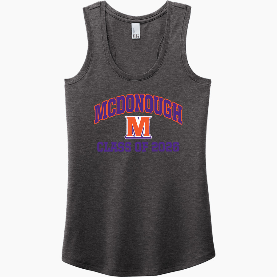McDonough Rams District Women's Perfect Tri Racerback Tank