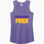Holy Cross Crusaders <span class="pdp-name-mascot">Holy Cross School Crusaders</span> District Women's Perfect Tri Racerback Tank Front Thumbnail