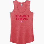 Eleva-Strum Cardinals <span class="pdp-name-mascot">Eleva-Strum Cardinals</span> District Women's Perfect Tri Racerback Tank Front Thumbnail
