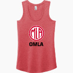 Ohio Middle Level Association District Women's Perfect Tri Racerback Tank Front Thumbnail