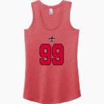 Santa Barbara Saints Football <span class="pdp-name-mascot">Santa Barbara Saints Football</span> District Women's Perfect Tri Racerback Tank Front Thumbnail