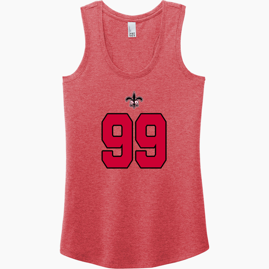 Santa Barbara Saints Football <span class="pdp-name-mascot">Santa Barbara Saints Football</span> District Women's Perfect Tri Racerback Tank