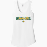BENBROOK MIDDLE HIGH SCHOOL BOBCATS <span class="pdp-name-mascot">BENBROOK MIDDLE BOBCATS</span> District Women's Perfect Tri Racerback Tank Front Thumbnail