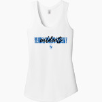 WENDELL PHILLIPS ACADEMY WILDCATS <span class="pdp-name-mascot">WENDELL PHILLIPS ACADEMY WILDCATS</span> District Women's Perfect Tri Racerback Tank Front Thumbnail