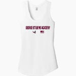 GEORGE STEVENS ACADEMY EAGLES <span class="pdp-name-mascot">GEORGE STEVENS ACADEMY EAGLES</span> District Women's Perfect Tri Racerback Tank Front Thumbnail