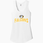 Cedar Crest Falcons Falcons <span class="pdp-name-mascot">Cedar Crest Falcons</span> District Women's Perfect Tri Racerback Tank Front Thumbnail