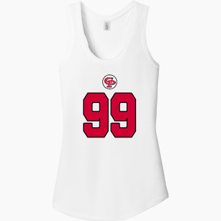 District Women's Perfect Tri Racerback Tank