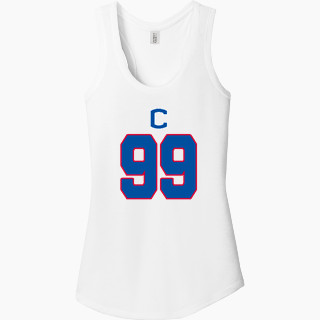 District Women's Perfect Tri Racerback Tank