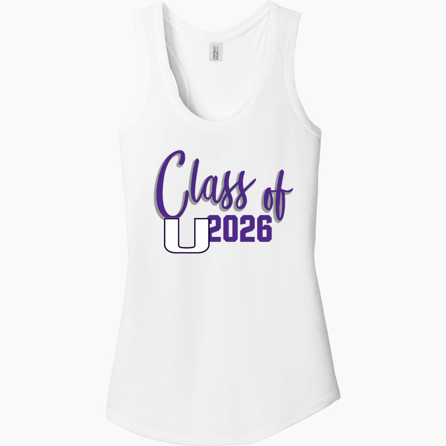 UNIVERSITY HIGH SCHOOL TROJANS District Women's Perfect Tri Racerback Tank