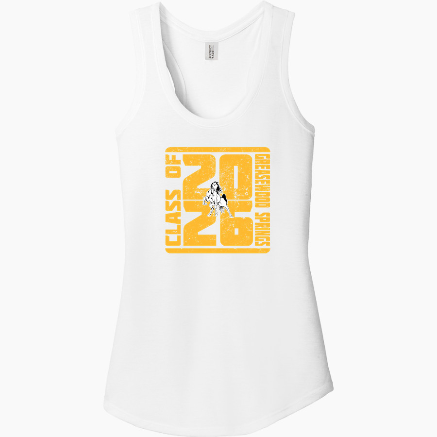 Greasewood Springs Community School Mustangs <span class="pdp-name-mascot">Greasewood Spring Community School Mustangs</span> District Women's Perfect Tri Racerback Tank